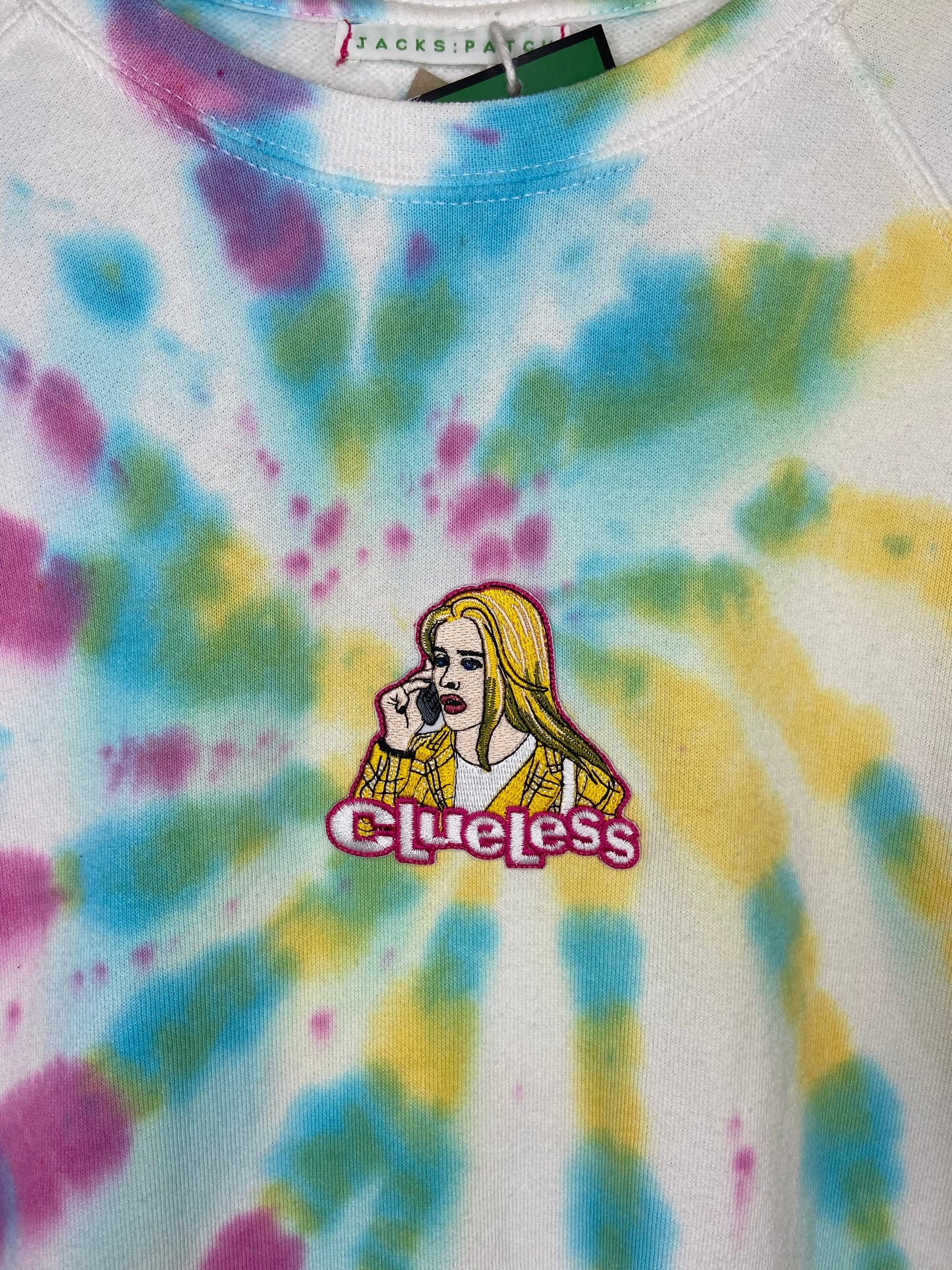 CLUELESS (Tie dye Sweater)