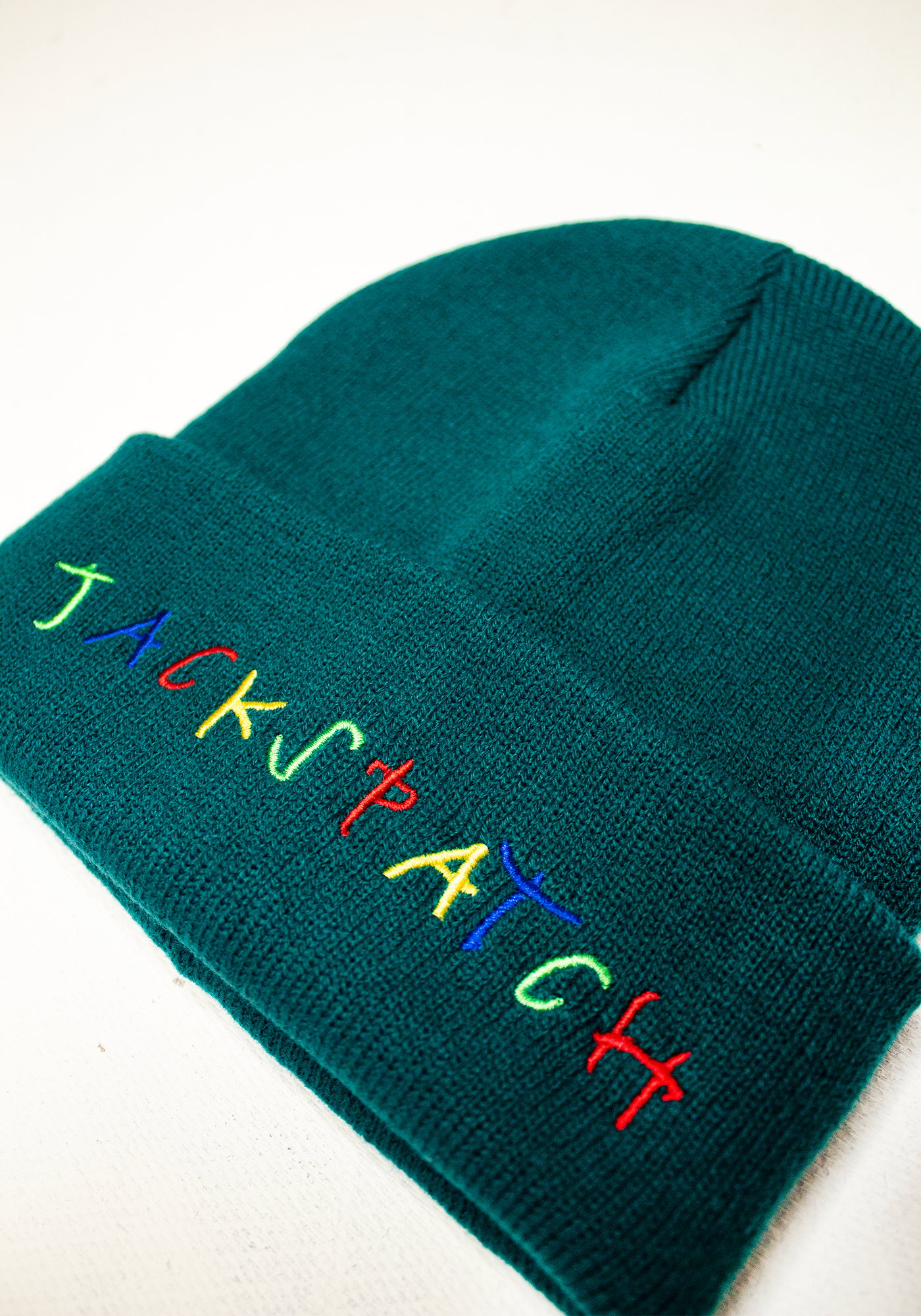 JACKSPATCH DARK GREEN BEANIE