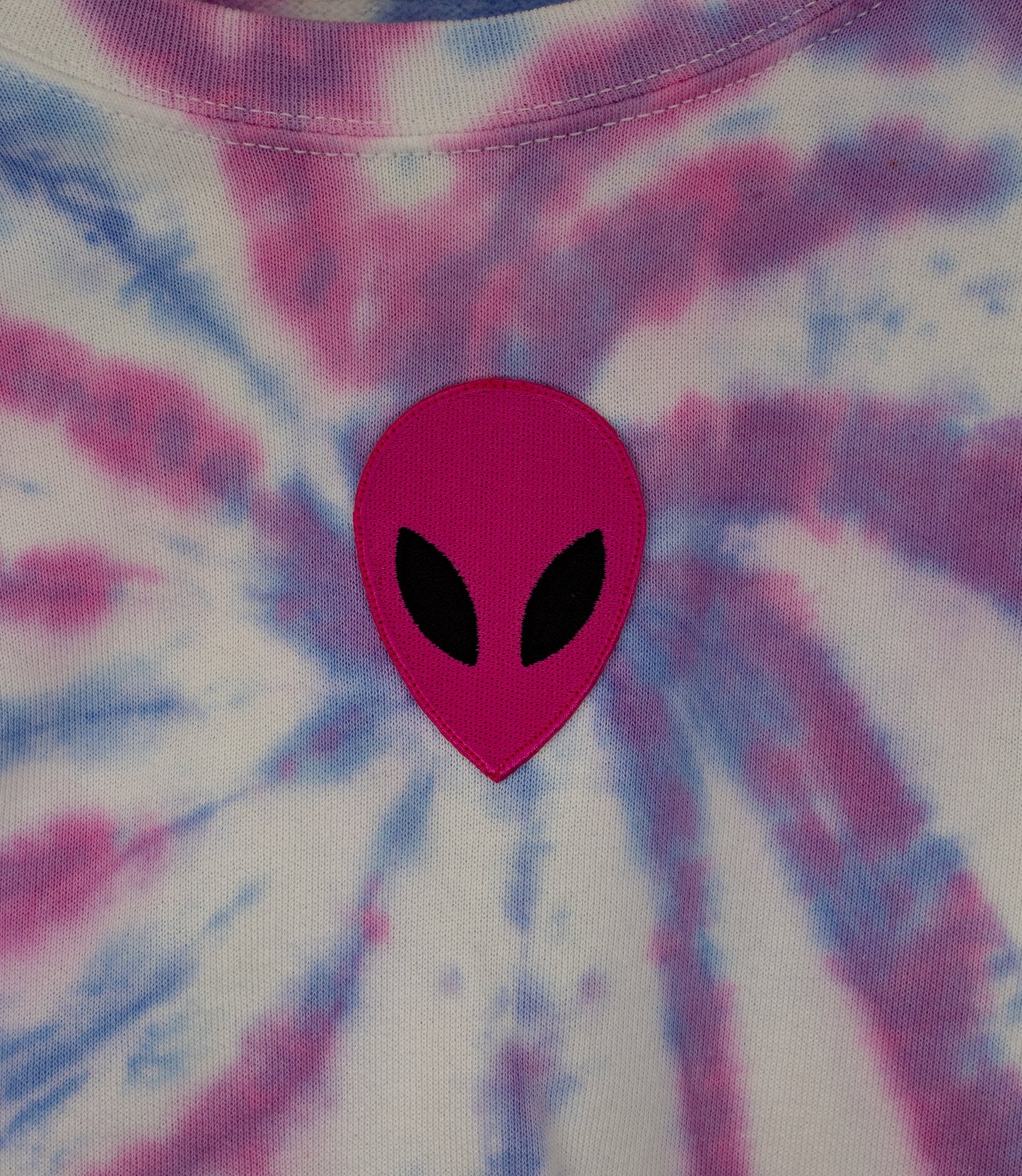 Pink Alien (Tie dye Sweater)